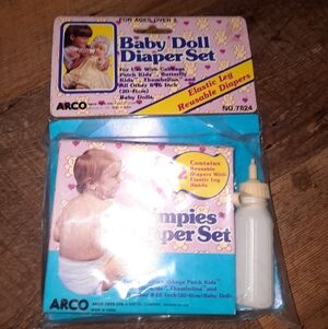 Vintage Arco Doll Diaper Set